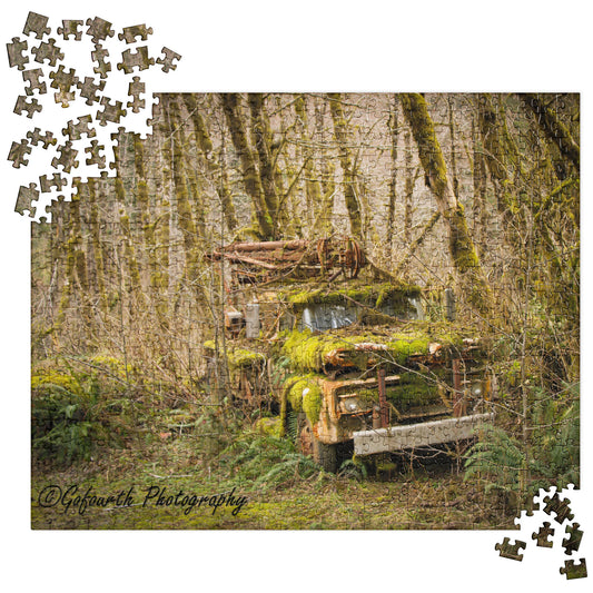 Overgrown Truck Jigsaw Puzzle