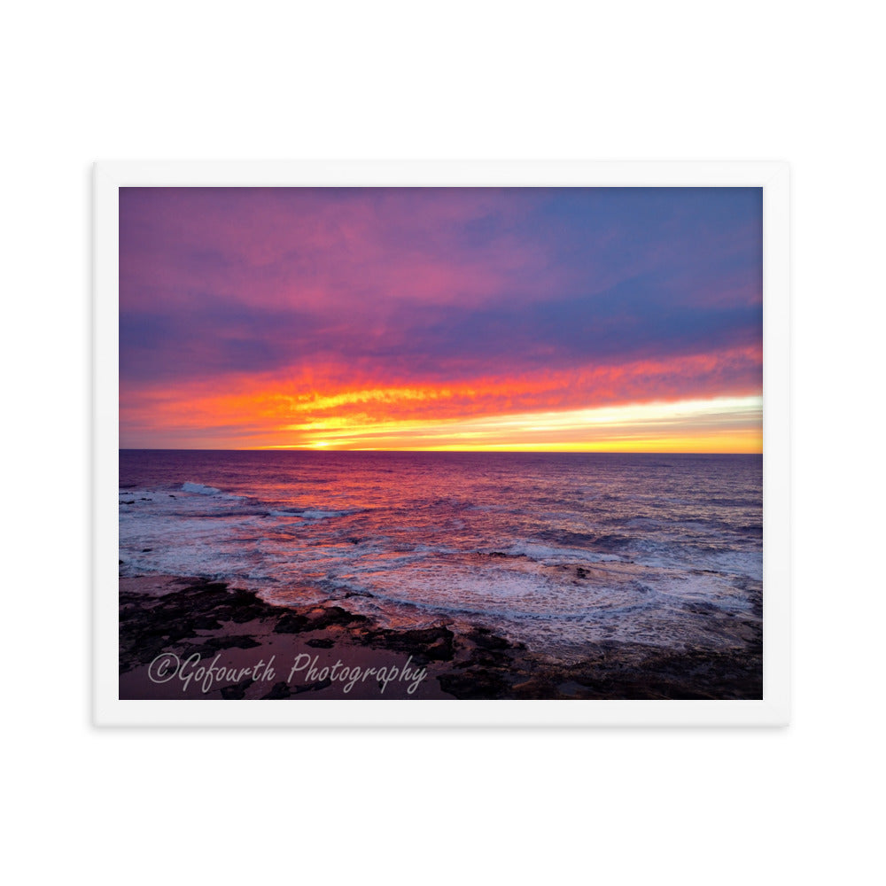Framed Sunset - Depoe Bay, OR